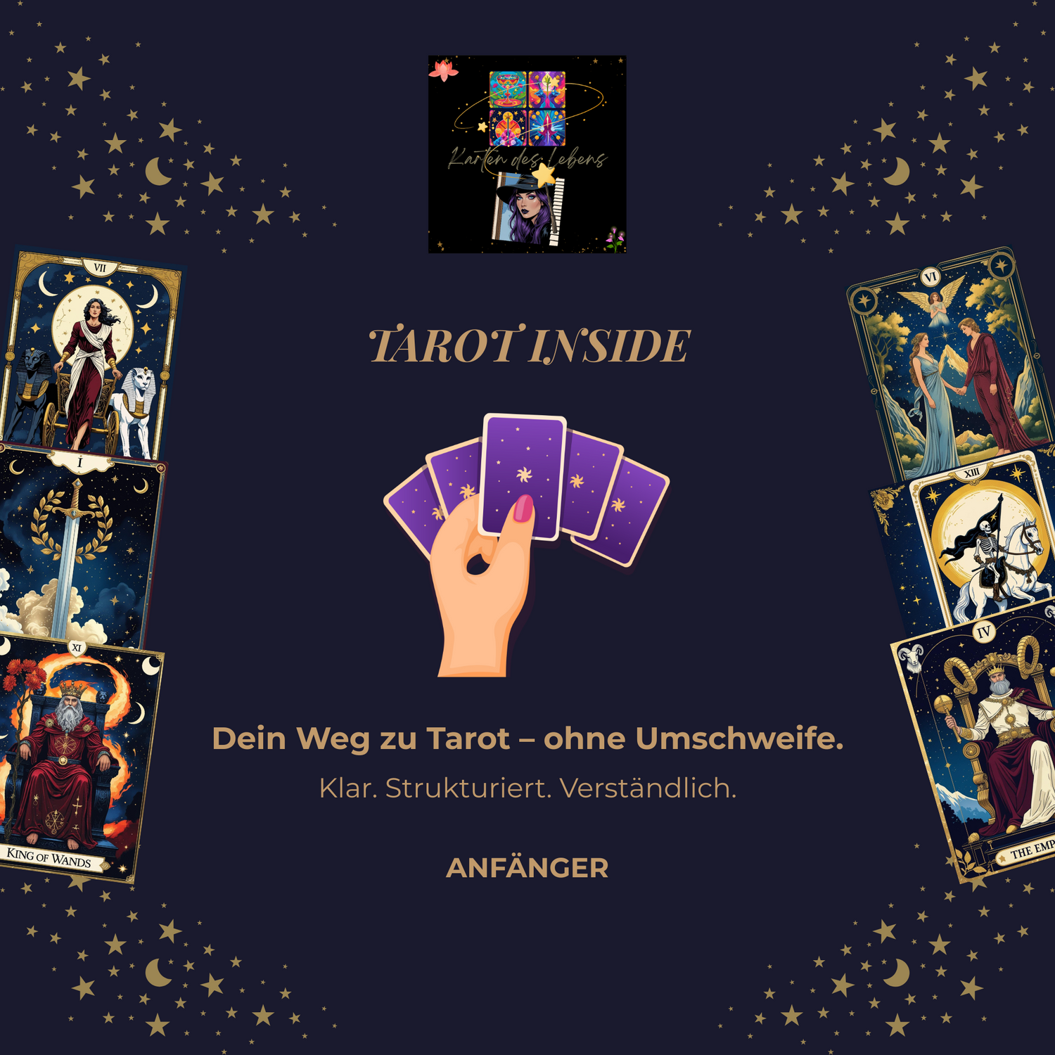 Tarot Inside - Tarot lernen mittels E-Book für Anfänger