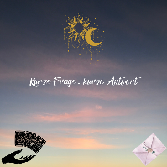 📝 Kurze Frage - kurze Antwort